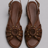 Artisan-Crafted Cable Sandals