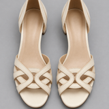 Tamarama - Chic Cream Woven Sandals