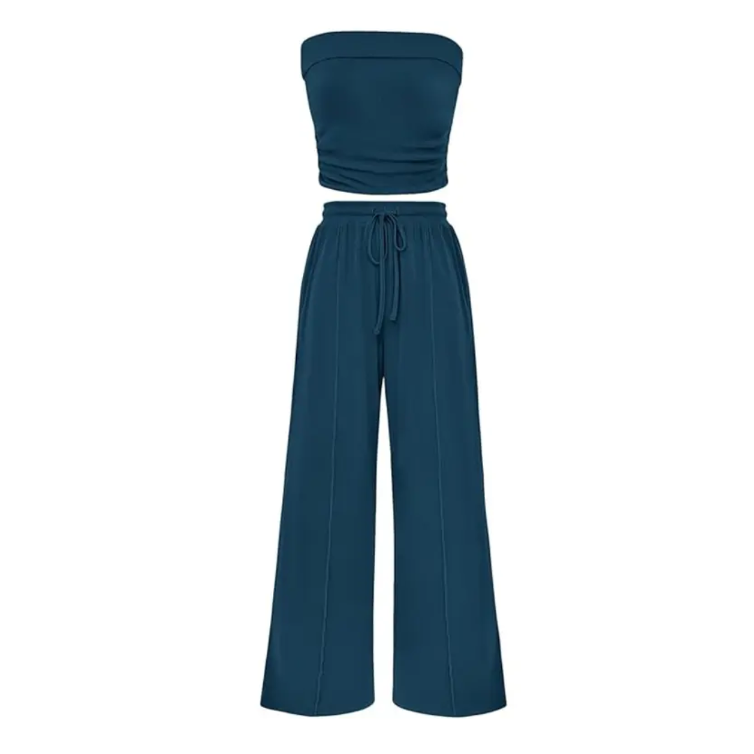 SOLVEIG™ – Cozy Ribbed Knit Crop Ensemble