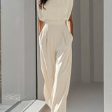 PAQUITA™ - Chic Sleeveless Summer Jumpsuit