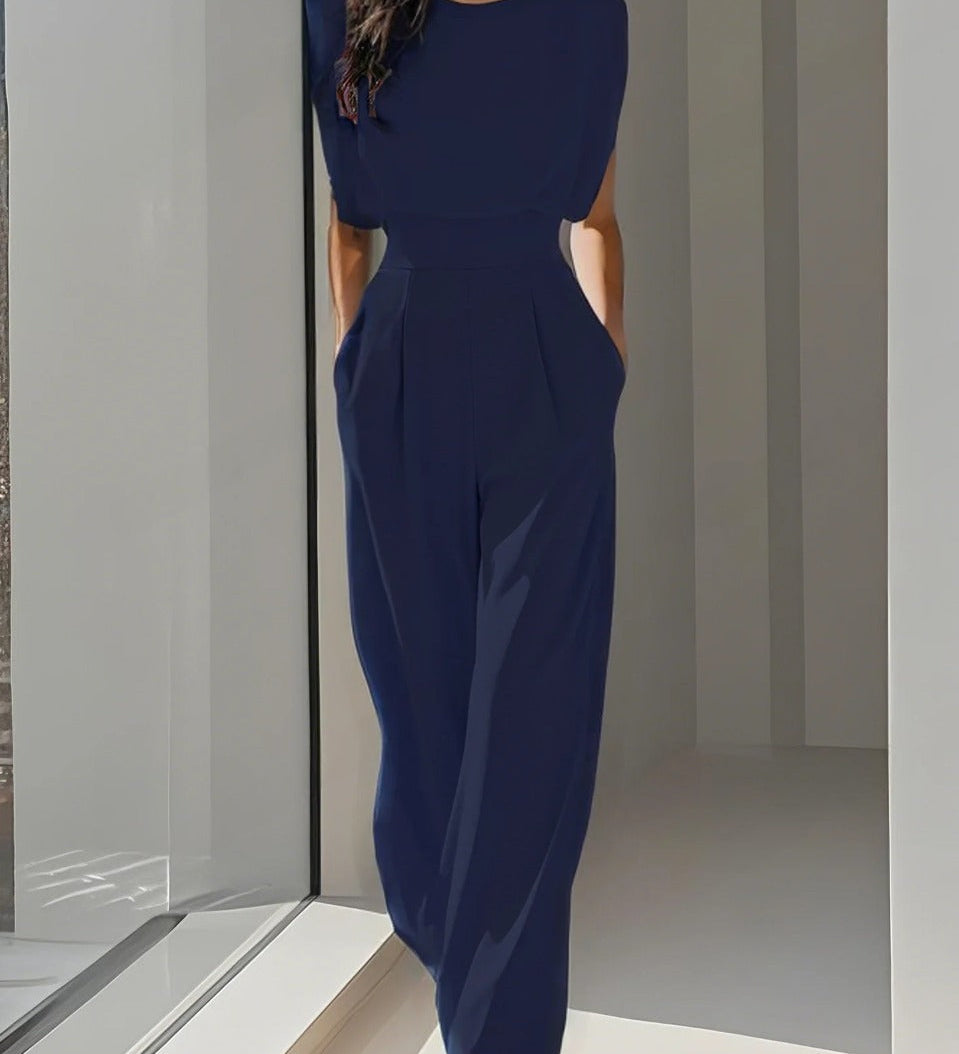 PAQUITA™ - Chic Sleeveless Summer Jumpsuit