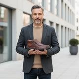 Magnus – Orthopedic Support Leather Comfort Shoes