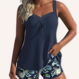 Bronte - Floral Print Tankini Set