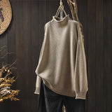 GRACE™ | Cozy Waffle Knit Sweater with Relaxed Fit