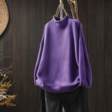 GRACE™ | Cozy Waffle Knit Sweater with Relaxed Fit