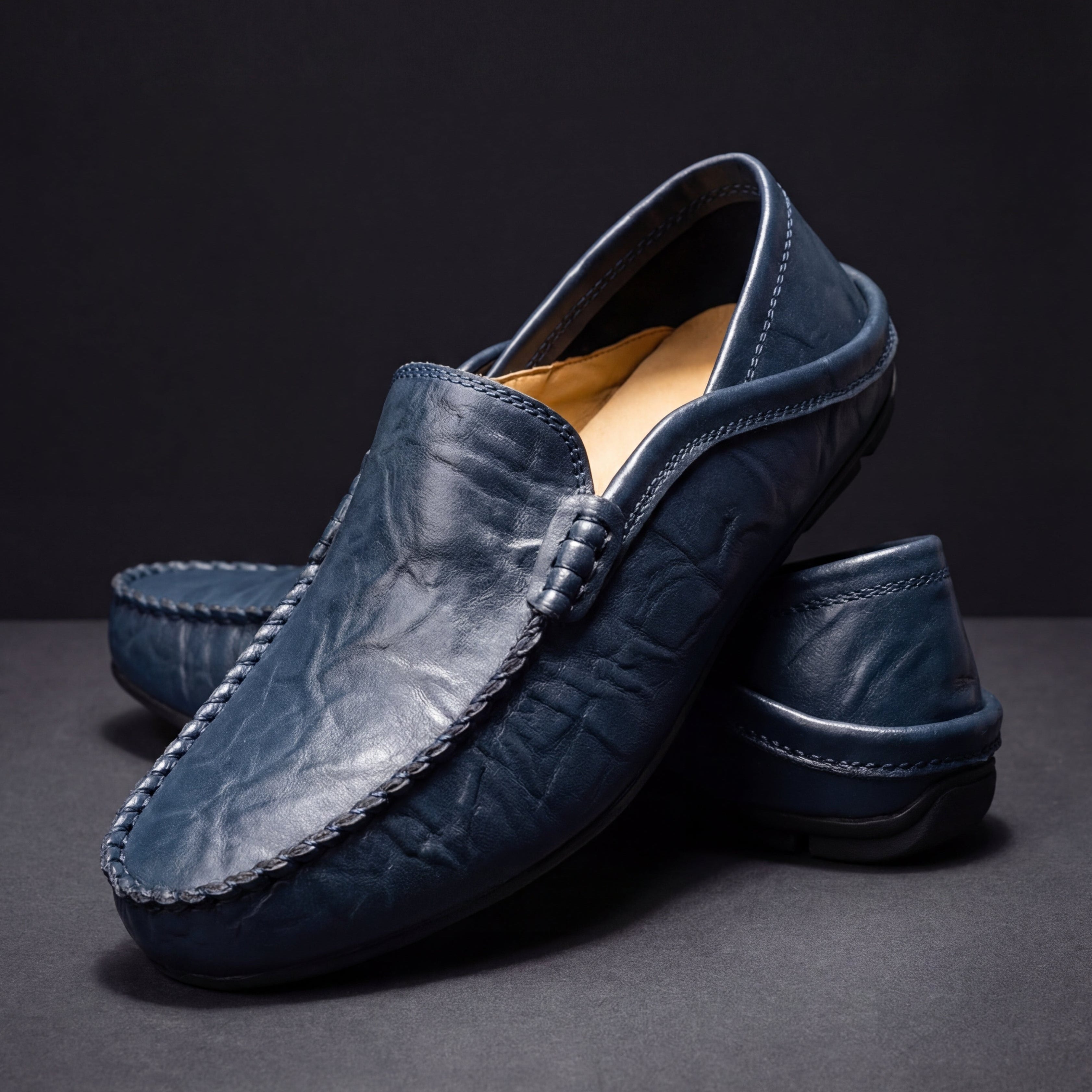 Thomas - Luxury Leather Slip-On Loafers