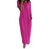 COZETTE™ – Cozy Batwing Sleeve Lounge Dress