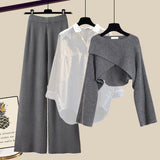ISOBEL™ | Chic Three-Piece Knit Ensemble