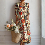 Boho Chic Floral Dress - Daisy Design