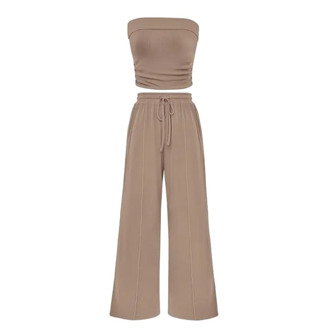 SOLVEIG™ – Cozy Ribbed Knit Crop Ensemble