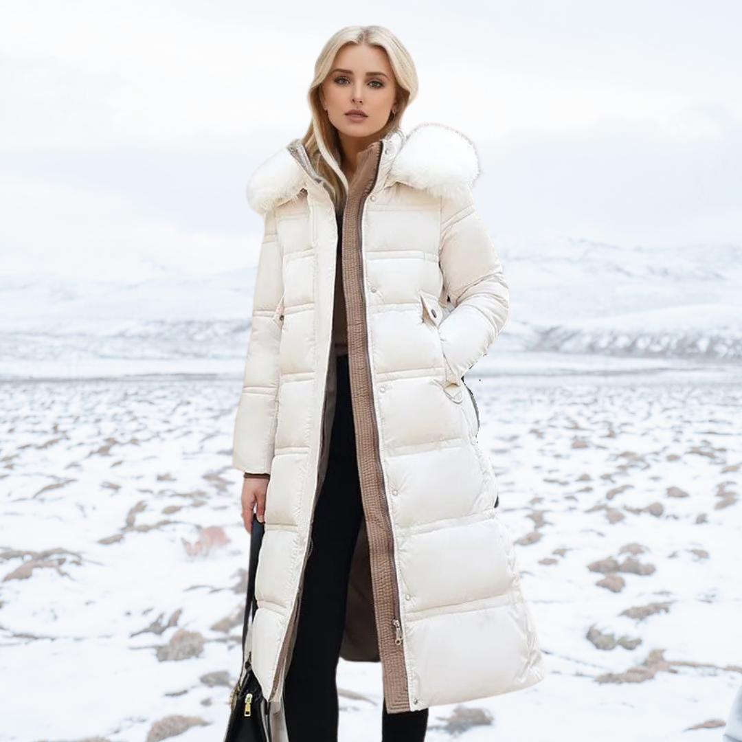 LUCIA™ | Luxury Winter Parka with Fur-Trimmed Hood