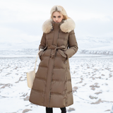 LUCIA™ | Luxury Winter Parka with Fur-Trimmed Hood