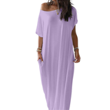 JOSIE™ – Cozy Batwing Sleeve Lounge Dress