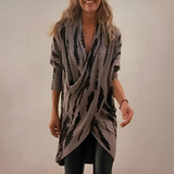 Marissa - Relaxed V-Neck Wrap Blouse