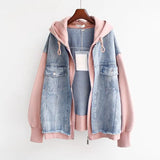MIRA™ | Two-Tone Denim Jacket