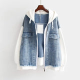 MIRA™ | Two-Tone Denim Jacket