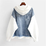 MIRA™ | Two-Tone Denim Jacket
