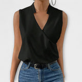 Loretta | Elegant V-Neck Blouse