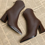 NOX™ - Chelsea Boots with Chrome Tip