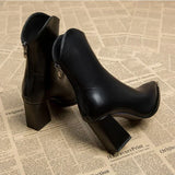 NOX™ - Chelsea Boots with Chrome Tip