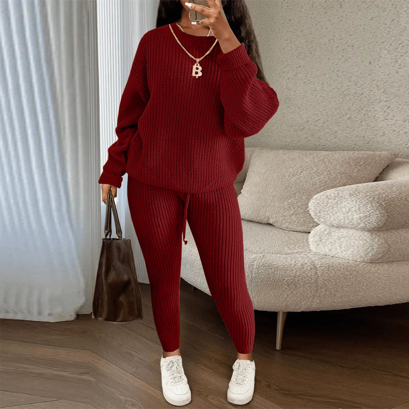 TAMAT - Comfortable Long Sleeve Knit Sweater