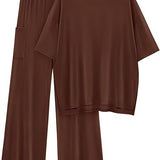 FILTAT - Essential Top with Elastic Waistband