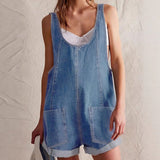 PETRA™ - Sleeveless Casual Overall Romper