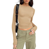 Jihyo - Relaxed Fit Long Sleeve Round Neck Tee