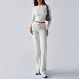 KUTIST - Cropped Round Neck Top