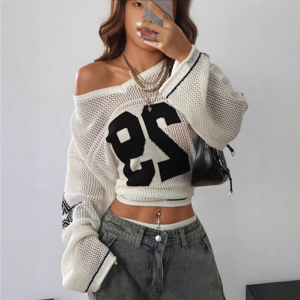 ALON™ – Vintage-Inspired Long Sleeve Pullover Sweater