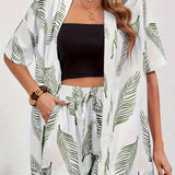 FANNIET - Effortless Floral Summer Blouse