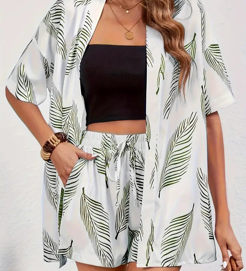 FANNIET - Effortless Floral Summer Blouse