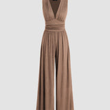 CHARITY – Stylish Sleeveless Wide-Leg Jumpsuit
