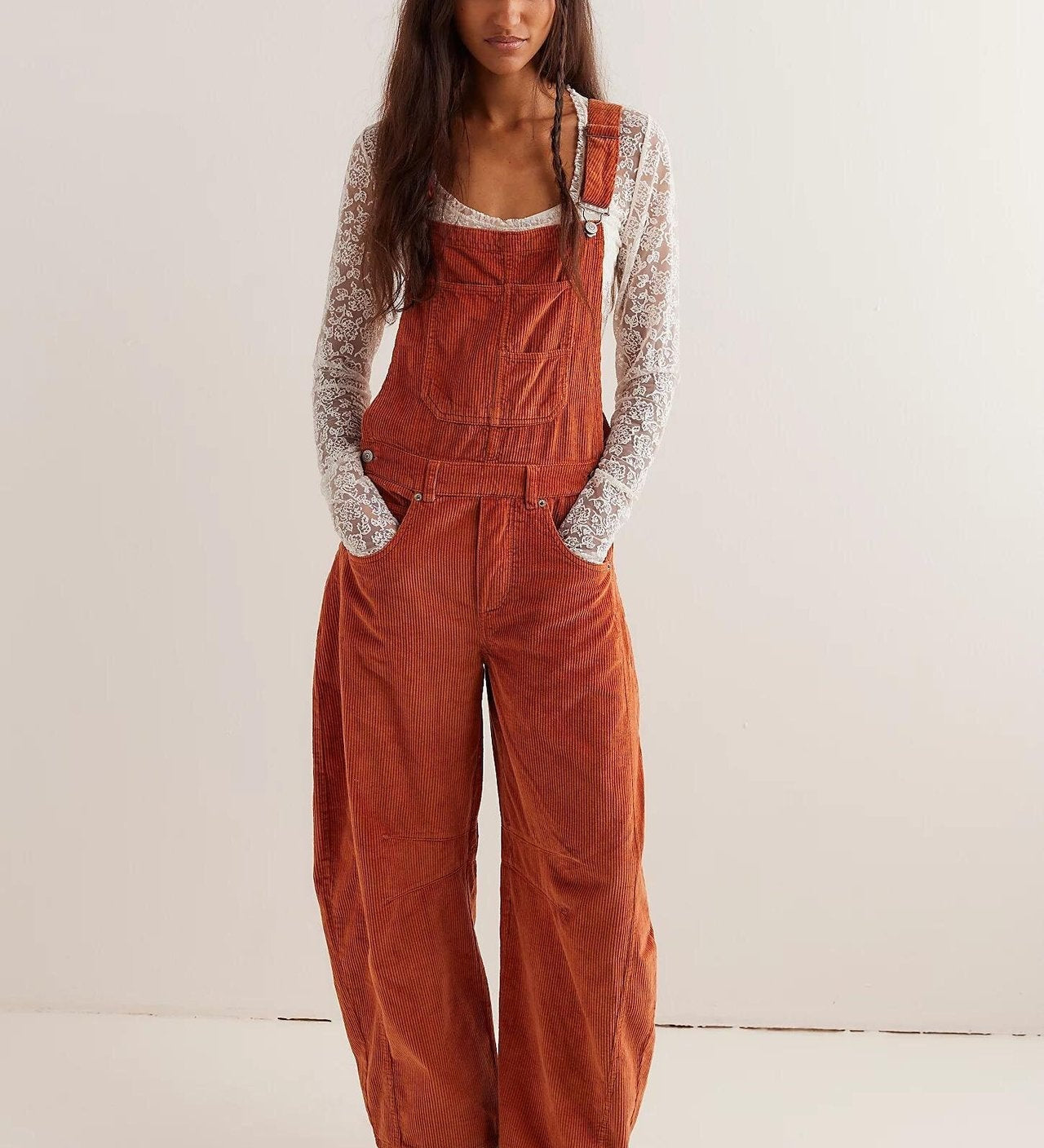 ISABELLET - Barrel Leg Overalls
