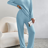 ELMERT - V-Neck Long Sleeve Top
