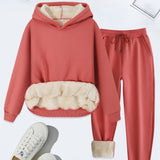 FORDAT - Comfortable Solid Color Hoodie