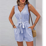 JAMILA™ – Lightweight Sleeveless Curvy Fit Tank Jumpsuit