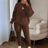 TAMAT - Comfortable Long Sleeve Knit Sweater