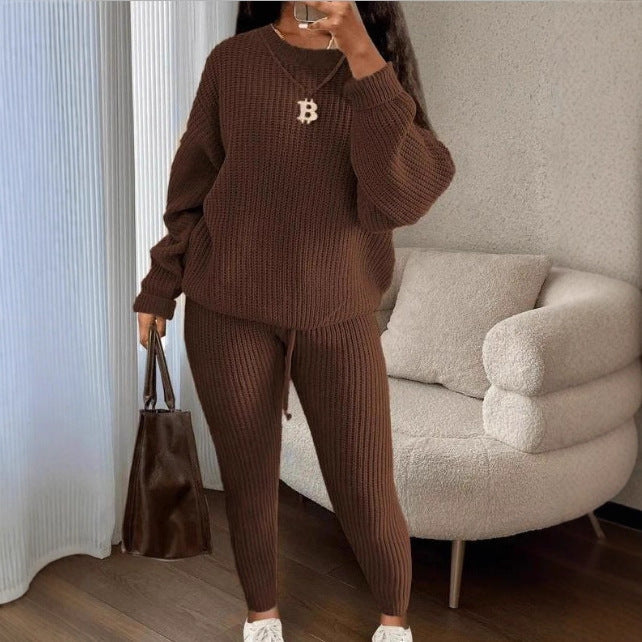 TAMAT - Comfortable Long Sleeve Knit Sweater