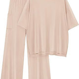 FILTAT - Essential Top with Elastic Waistband
