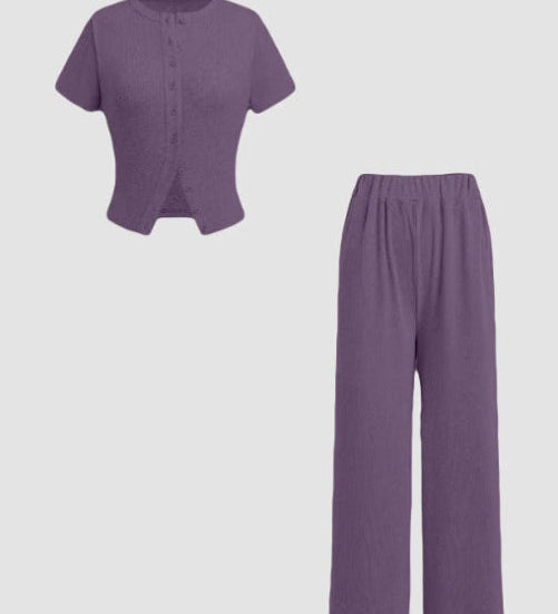 MIRANDAT - Button-Up Top with Wide Fit