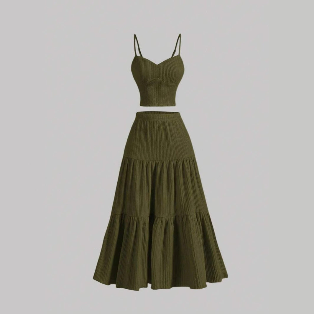 DALIT - Cozy Sleeveless Crop Tee