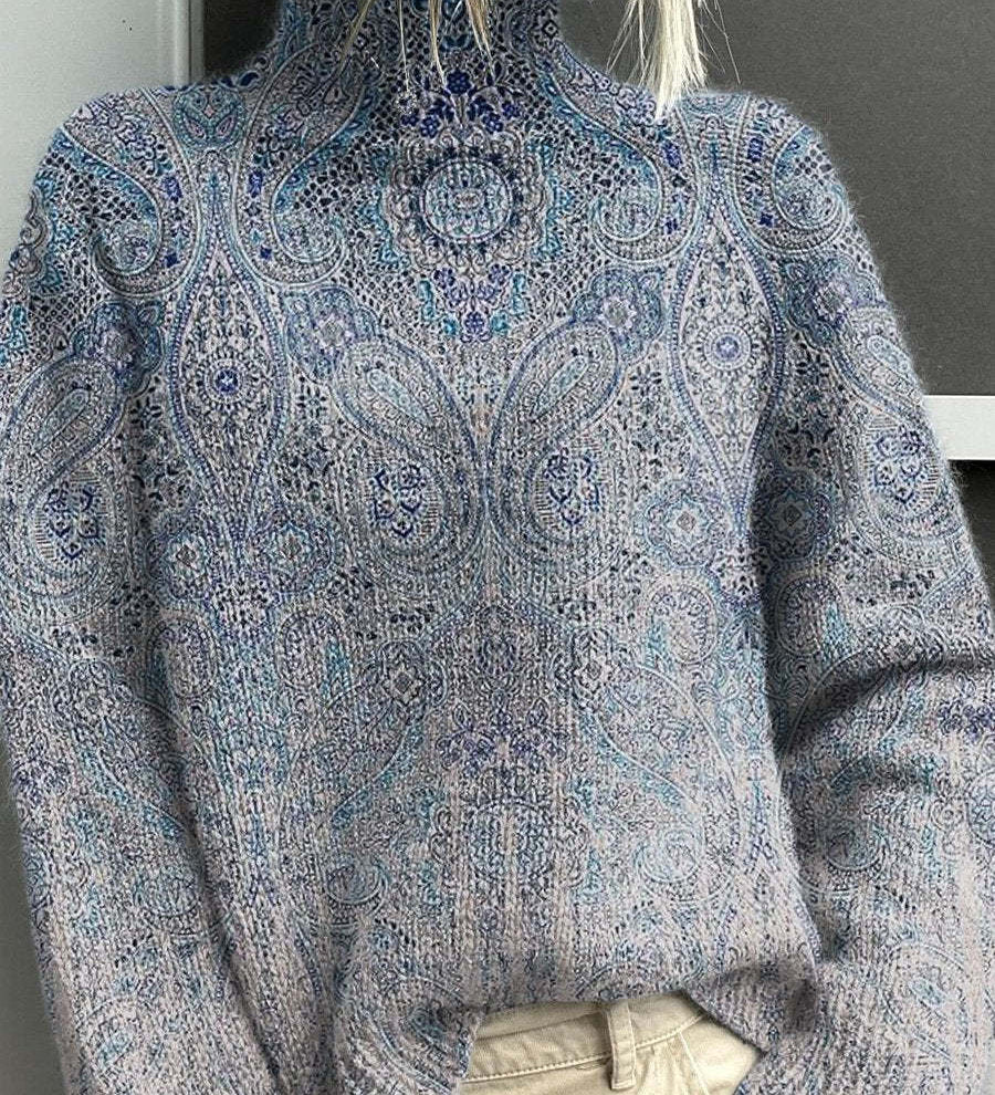 ZINNIA™ - Radiant Sunshine Turtleneck Sweater