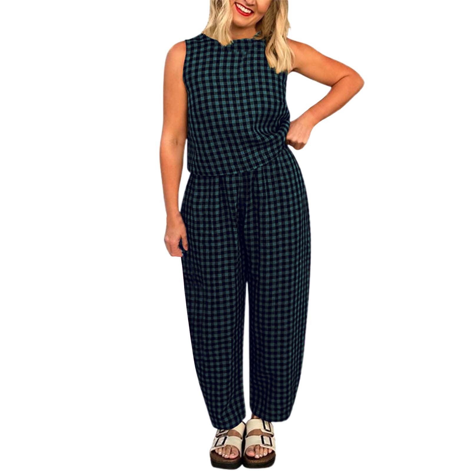LEIGH™ - Breezy Sleeveless Two-Piece Casual Loungewear Set