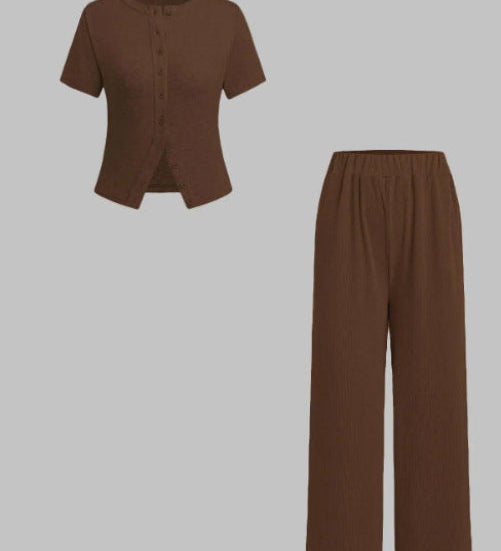 MIRANDAT - Button-Up Top with Wide Fit