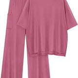 FILTAT - Essential Top with Elastic Waistband