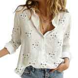 Sandra - Timeless Printed Blouse