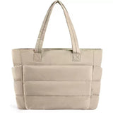 Nadine - Inflated Bubble Tote Bag