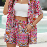FANNIET - Effortless Floral Summer Blouse