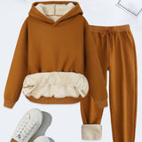 FORDAT - Comfortable Solid Color Hoodie